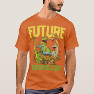 Camiseta Estudiante de Paleontología del futuro Dinosau