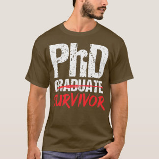 Camiseta Estudiante de posgrado de posgrado de doctorado de