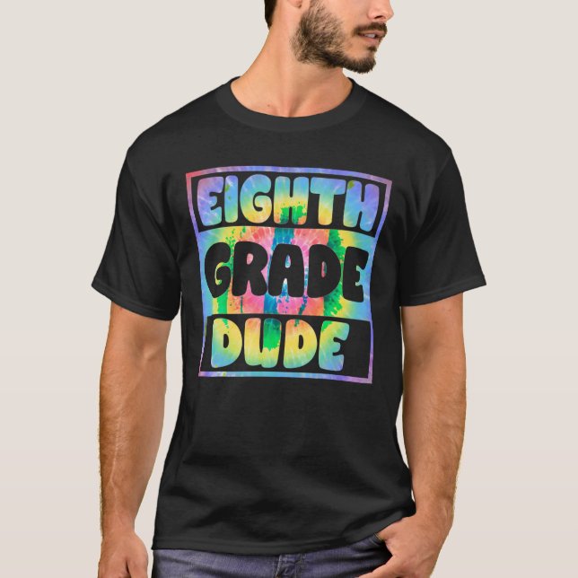 Camiseta Estudiante De Primer Día De La Escuela De Tye De T (Anverso)