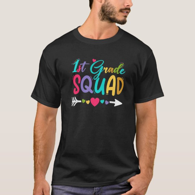 Camiseta Estudiante de primer grado de primer grado de la E (Anverso)