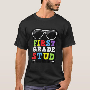Camiseta Estudiante De Primer Grado Regresa A La Escuela Ni