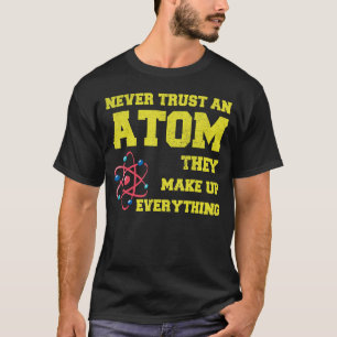 CAMISETA ESTUDIANTE DE QUÍMICA SARCÁSTICA DEL CHISTE NERD