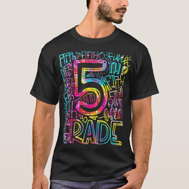 Camiseta Estudiante de quinto curso de docente de quinto gr (Anverso)