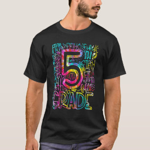 Camiseta Estudiante De Quinto Grado De Enseñanza De Tye De