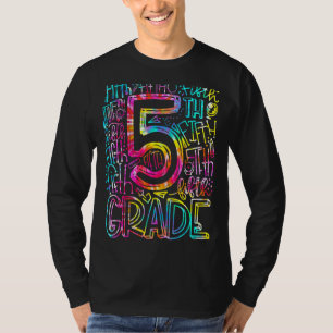Camiseta Estudiante De Quinto Grado De Enseñanza De Tye De 