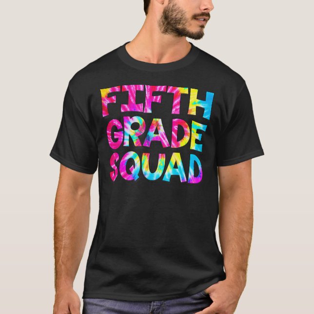 Camiseta Estudiante De Quinto Grado, Escuadrón De Cielo, De (Anverso)
