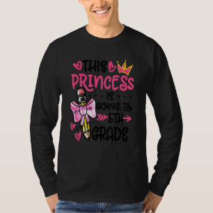 Camiseta Estudiante De Quinto Grado Que Esta Princesa Va A