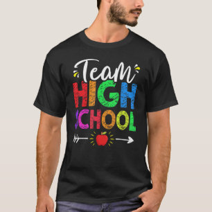 Camiseta Estudiante De Secundaria De Equipo De Vuelta A La