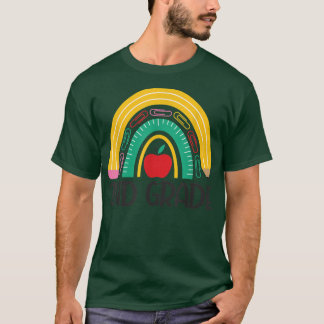 Camiseta Estudiante de segundo grado del Rainbow Hello 2Gra