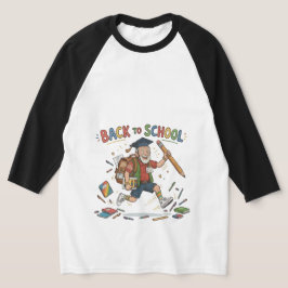 Camiseta Estudiante de último año divertido de vuelta a la 