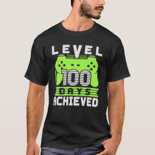 Camiseta Estudiante De Video Gamer 100 Días Profesor 100 Dí