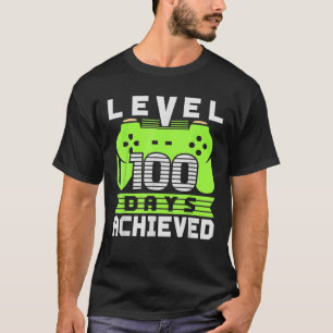 Camiseta Estudiante De Video Gamer 100 Días Profesor 100 Dí