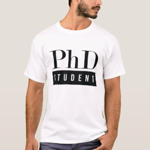 Camiseta Estudiante del PhD
