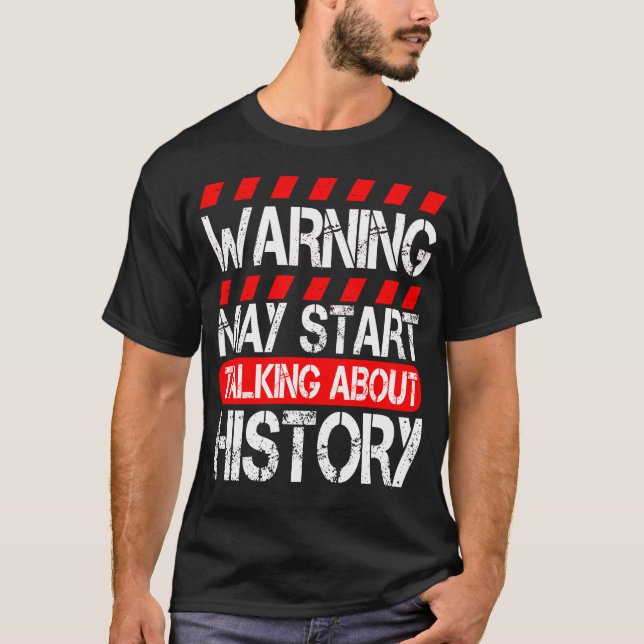 Camiseta Estudiante divertida profesora de historia con tal (Anverso)