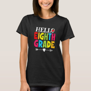 Camiseta Estudiante Docente Hola, Octavo Grado De Vuelta A 