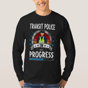 Camiseta Estudiante en prácticas de la policía de tránsito