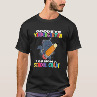 Camiseta Estudiante Gato Adiós Jardín de Infancia Soy Un Es
