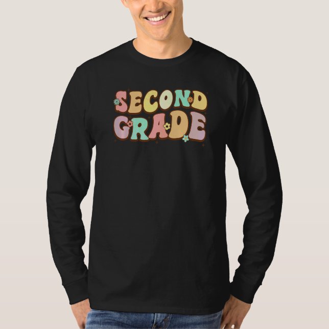 Camiseta Estudiante genial de segundo grado profesor de seg (Anverso)