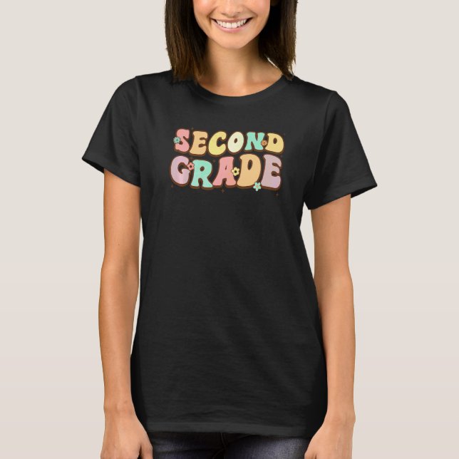 Camiseta Estudiante genial de segundo grado profesor de seg (Anverso)