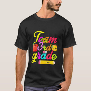 Camiseta Estudiante Grado Grado Gratuito Del Equipo Infanti