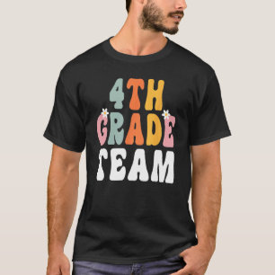 Camiseta Estudiante Groovy de 4º Grado de Maestría De Equip