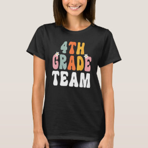 Camiseta Estudiante Groovy de 4º Grado de Maestría De Equip