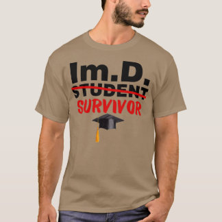 Camiseta Estudiante ImD Médica de Graduado de Inmortalidad