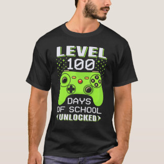 Camiseta Estudiante Jugador de Video 100º Día Profesor 100