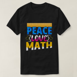Camiseta Estudiante o profesor entusiasta de las matemática