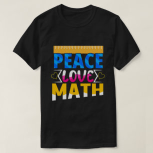 Camiseta Estudiante o profesor entusiasta de las matemática