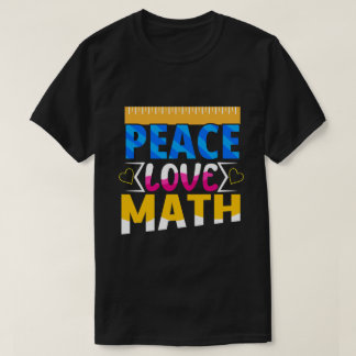 Camiseta Estudiante o profesor entusiasta de las matemática