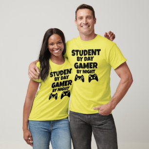 Camiseta Estudiante por videojugador del día por