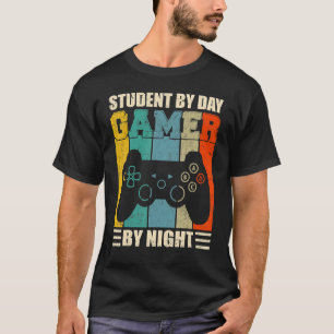Camiseta Estudiante Retro De Sarcasmo De Juegos Por Jugador