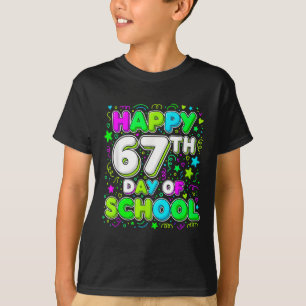 Camiseta Estudiante Seis Siete Tendencia 67 Feliz 67º Día D