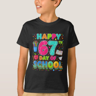Camiseta Estudiante Seis Siete Tendencia 67 Feliz 67º Día D