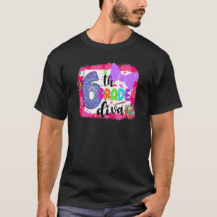 Camiseta Estudiantes Chicas del 6º Grado Diva Primer Día