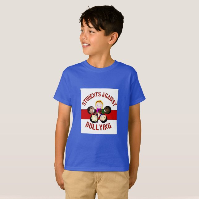 Camiseta Estudiantes contra el acoso (Anverso completo)