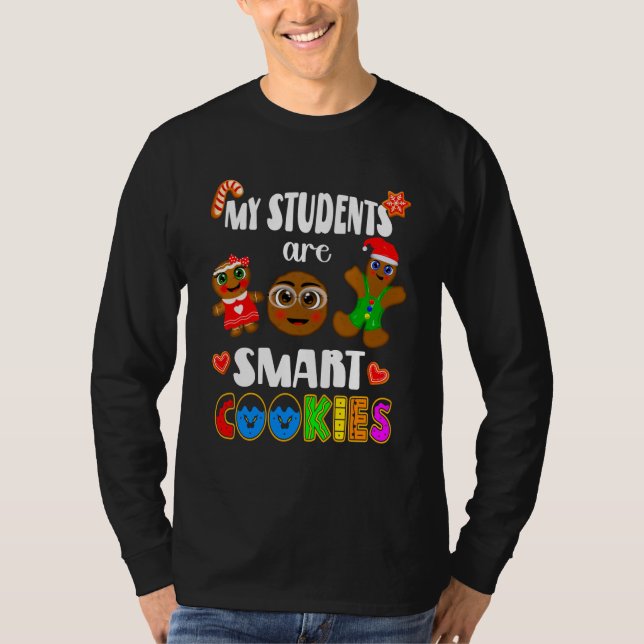 Camiseta Estudiantes Cookies Inteligentes, hombre de pan de (Anverso)