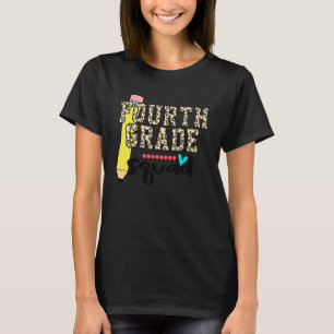 Camiseta Estudiantes de 4º grado de pelotón de leopardo reg