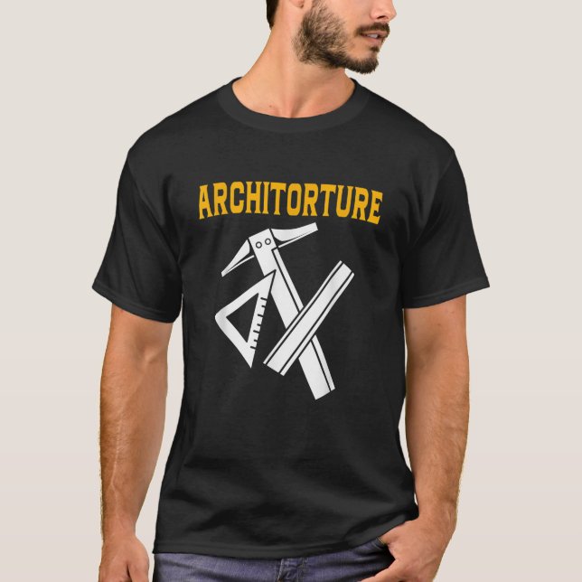 Camiseta Estudiantes de arquitectura divertidos de Arquitec (Anverso)