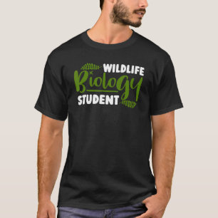 Camiseta Estudiantes de Biología de Vida Silvestre Niños Bi