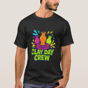 Camiseta Estudiantes de cerámica de Clay Day Crew