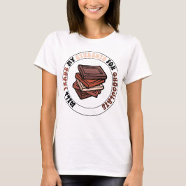 Camiseta Estudiantes de Comercio para profesor de chocolate