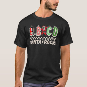 Camiseta Estudiantes de profesores de ABCD Santa Rocks Navi