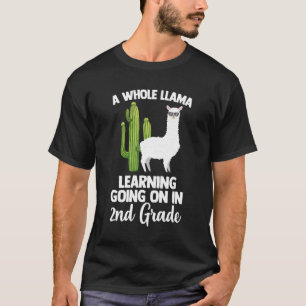 Camiseta Estudiantes De Segundo Grado De La Escuela Llam