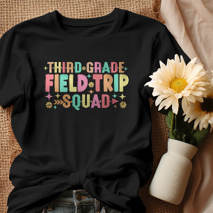 Camiseta Estudiantes de tercer grado de la escuadra de viaj