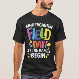 Camiseta Estudiantes Maestros El Día De Campo En El Jardín 