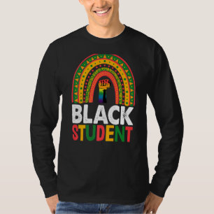 Camiseta Estudiantes negros arcoiris mujeres africanas hist