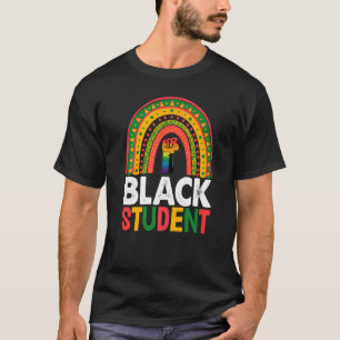 Camiseta Estudiantes negros arcoiris mujeres africanas hist
