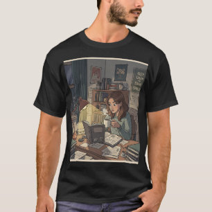 Camiseta Estudiar y cafeinar